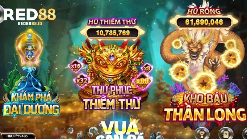 Cách chơi Vua Săn Cá cơ bản tại Red88